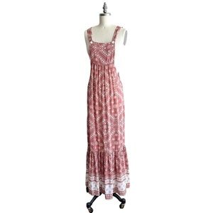Auguste Boho 100% Rayon Maxi Dress Size 2